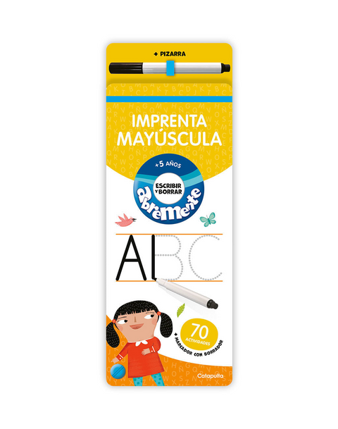 Escribir y borrar: Imprenta mayuscula - Abremente