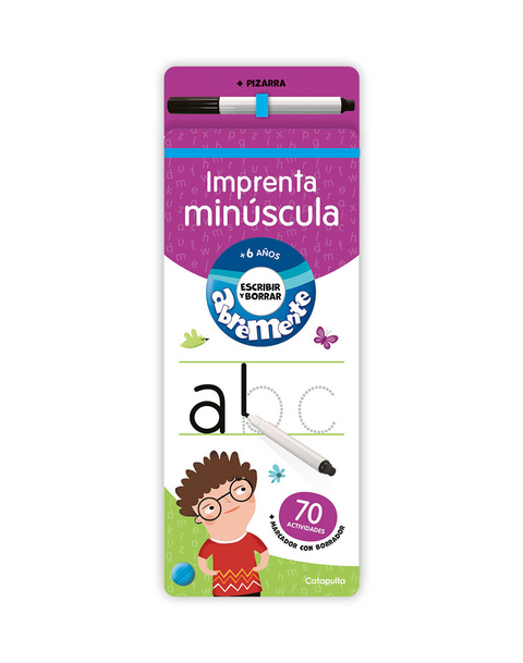 Escribir y borrar: Imprenta minuscula - Abremente