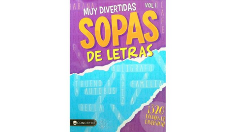 Muy divertidas sopas de letras (Volumen 1)