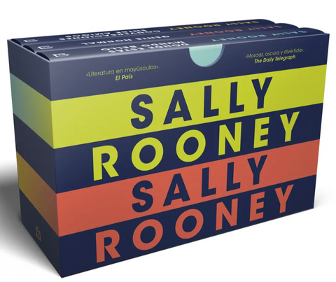 Estuche Sally Rooney (contiene: Gente normal | Conversaciones entre amigos | Dónde estás, mundo bello) - Sally Rooney