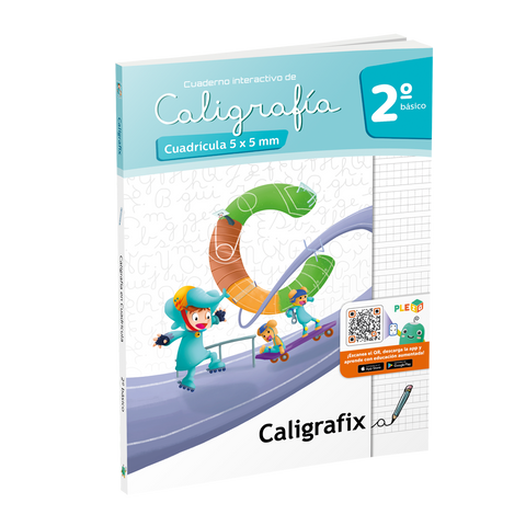 Caligrafía Cuadricula 5x5mm - 2 Básico - Caligrafix