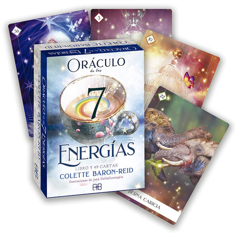 Oráculo de las 7 Energías Libro y 49 Cartas - Collette Baron-Reid