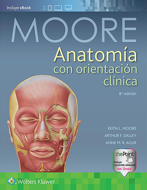 Anatomia con Orientacion Clinica 8a Ed. - MOORE