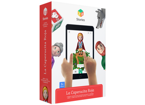 Pleiq Stories. Caperucita Roja Cuento Interactivo Bilingue en Ingles y Español