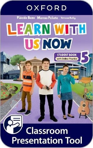 Learn With Us Now 5 Student Book with Online Practice - Oxford