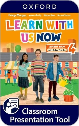 Learn With Us Now 4 Student Book with Online Practice - Oxford