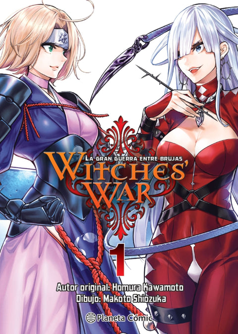 Witches war: La gran guerra entre brujas nº 01 - Homura Kawamoto, Makoto Shiozuka