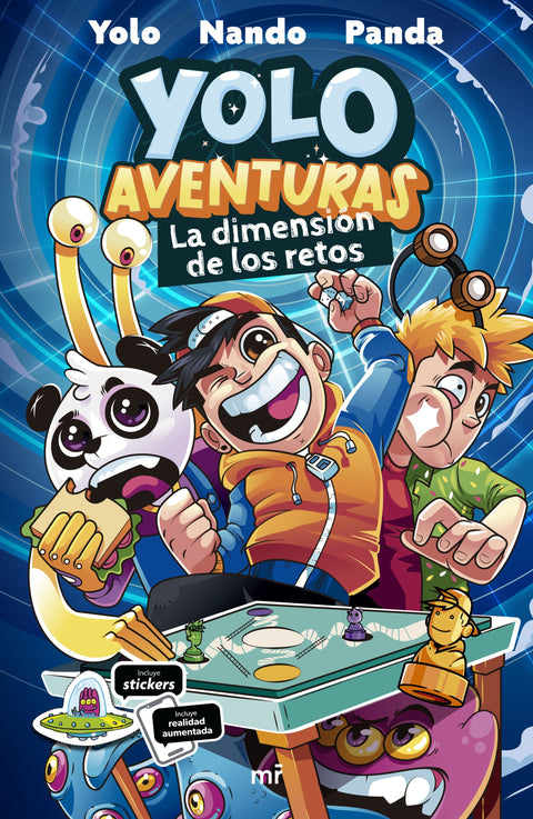 Yolo Aventuras. La dimensión de los retos - Yolo, Panda y Nando
