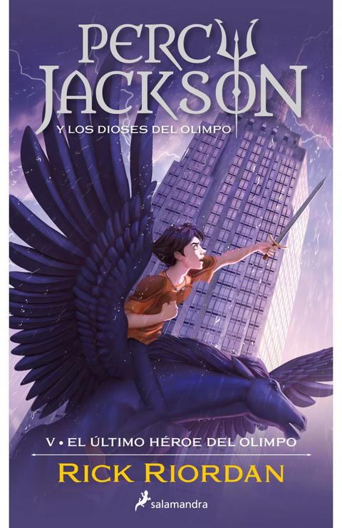 El último héroe del Olimpo. Percy Jackson y los dioses del Olimpo #5 - Rick Riordan