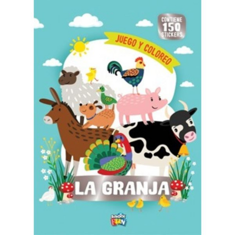 Juego y coloreo: La granja
