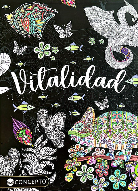 Relax arte serie glitter: Vitalidad