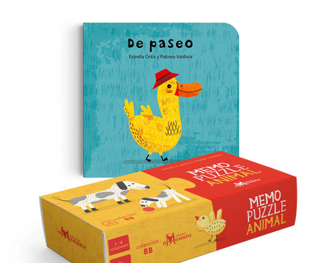 Memo puzzle animal - Amanuta