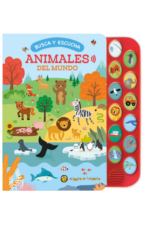 Busca y escucha. Animales del mundo