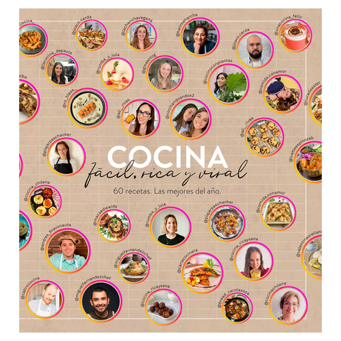 Cocina fácil, rica y viral - Varios autores