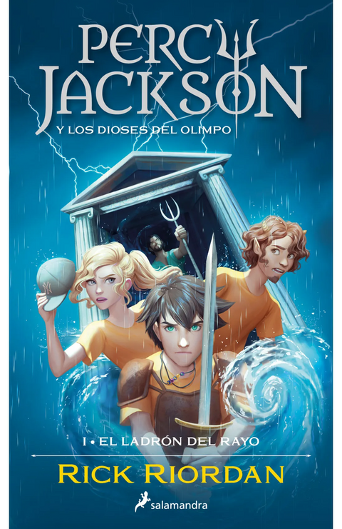 El ladrón del rayo (Percy Jackson y los dioses del Olimpo 1) - Rick Riordan