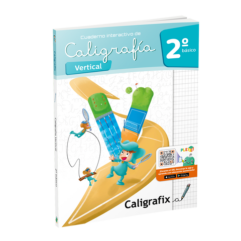 Caligrafía Vertical - 2 Básico - Caligrafix