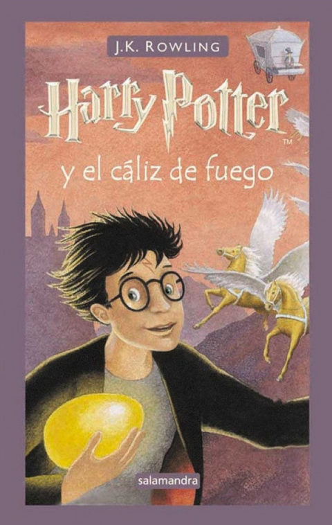 Harry Potter 4 y el Caliz de Fuego (Tapa Dura) - J.K. Rowling