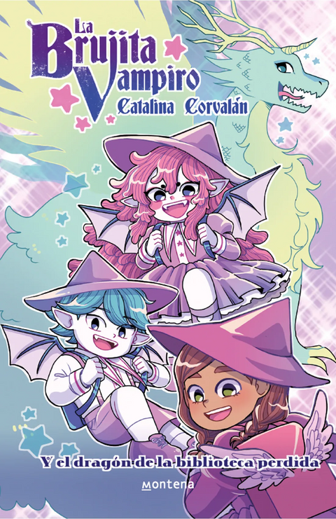 La brujita vampiro y el dragón de las biblioteca perdida - Catalina Corvalán Santelices