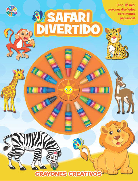 Safari divertido crayones creativos - Varios Autores