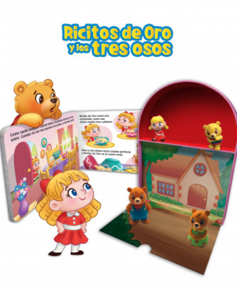 Mini diverti-libros: Ricitos de oro - Varios autores