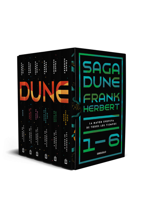 Saga Dune 1-6. La mayor epopeya de todos los tiempos - Frank Herbert