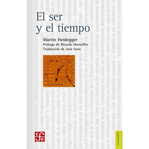 El ser y el tiempo - Martin Heidegger