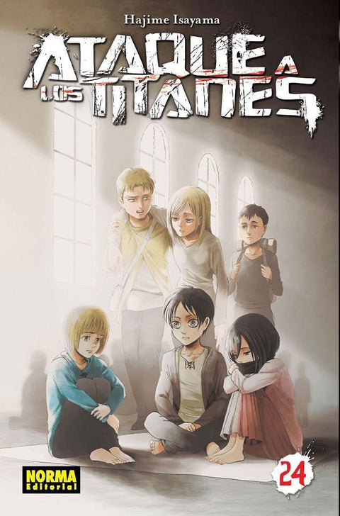 Ataque a los Titanes 24 - Hajime Isayama
