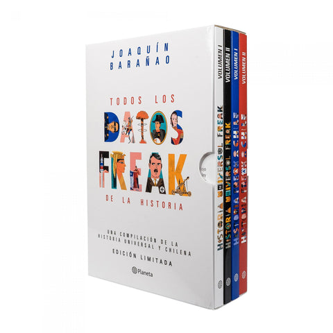 Pack Historia Freak (4 libros) - Joaquin Barañao