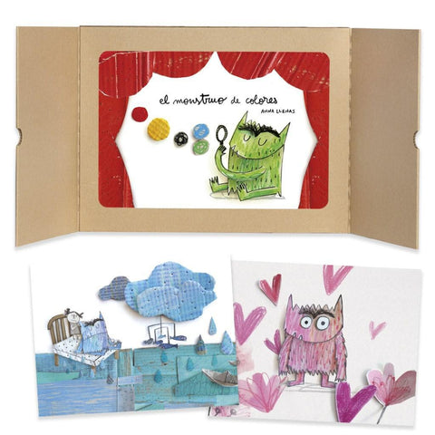 El Monstruo de Colores Kamishibai: Cuento en Laminas - Anna Llenas