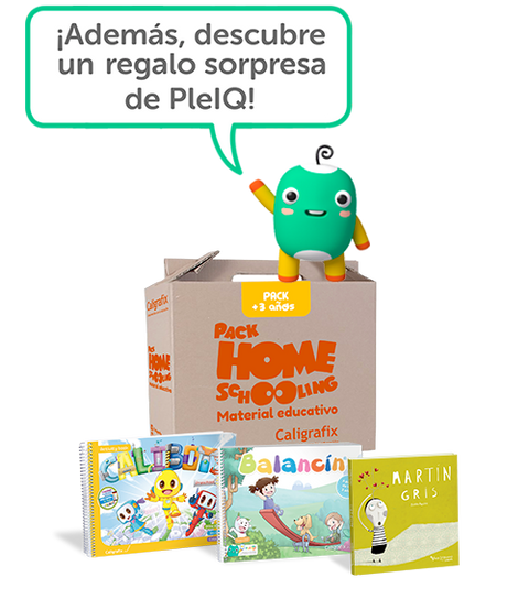 Pack Homeschooling Playgroup a partir de los 3 años