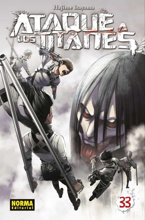 Ataque a los Titanes 33 - Hajime Isayama