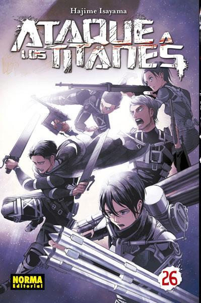 Ataque a los Titanes 26 - Hajime Isayama