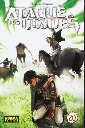Ataque a los Titanes 20 - Hajime Isayama