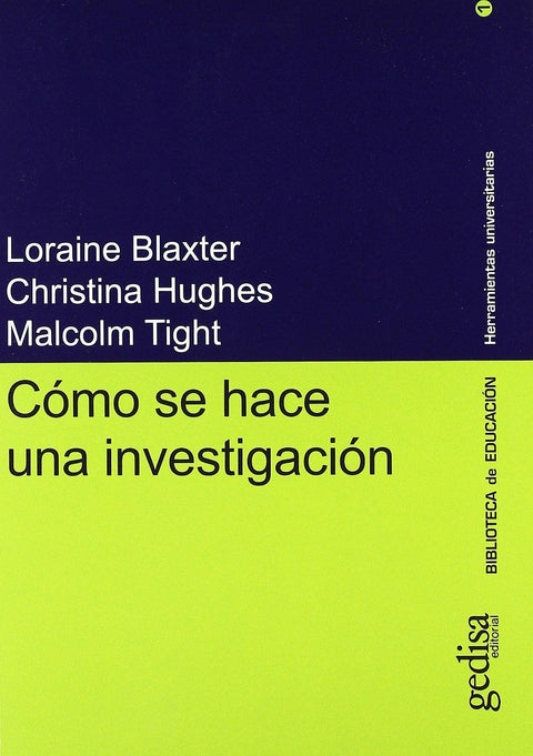 Como Se Hace Una Investigacion - Varios Autores