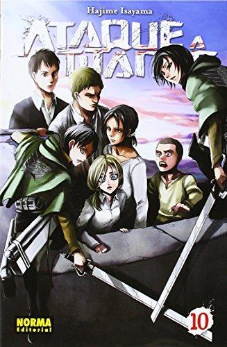 Ataque a los Titanes 10 - Hajime Isayama