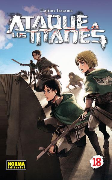 Ataque a los Titanes 18 - Hajime Isayama