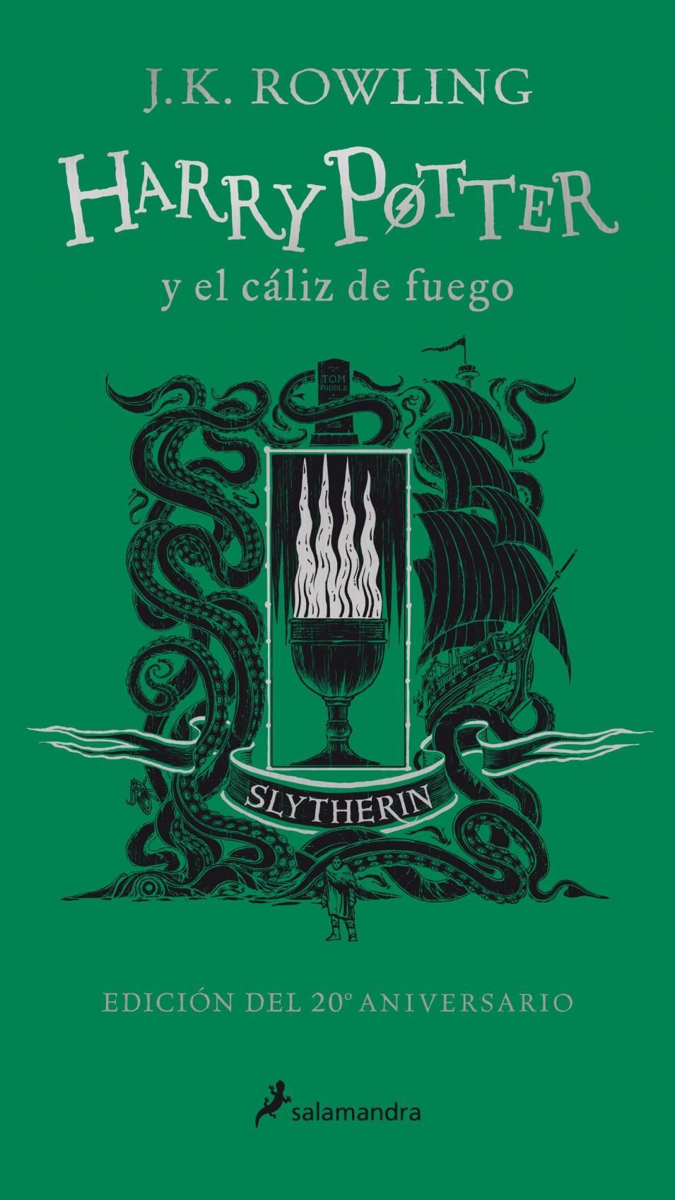 Harry Potter y el Caliz de Fuego (Harry Potter 4 - Slytherin) - J. K. Rowling
