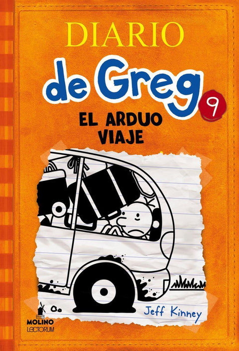 Diario de Greg 9: El Arduo Viaje - Jeff Kinney