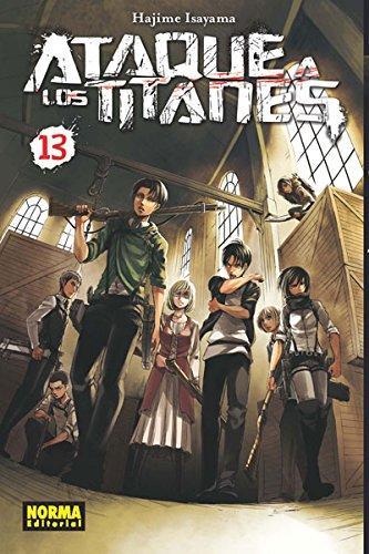 Ataque a los Titanes 13 - Hajime Isayama