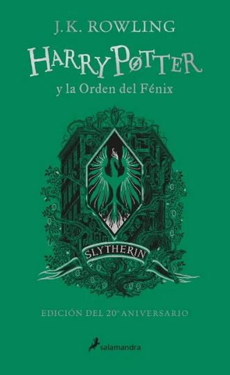 Harry Potter y la Orden del Fenix (20° Aniversario Slytherin) - J.K. Rowling