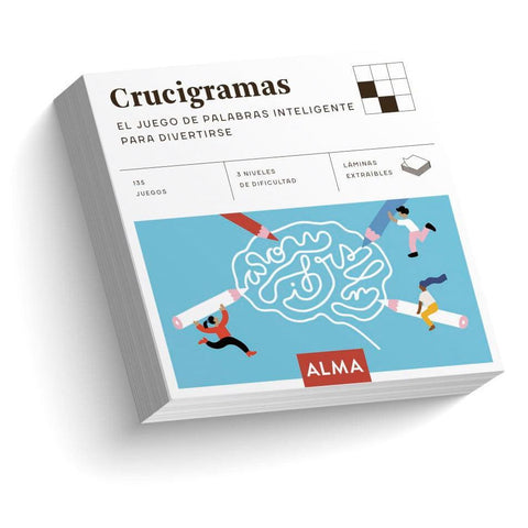 Crucigramas: El Juego de Palabras Inteligentes para Divertirse - Varios Autores