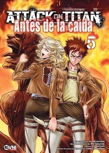 Attack on Titan: Antes de la Caida 5 - Hajime Isayama