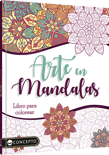 Arte en Mandalas , Libro para Colorear