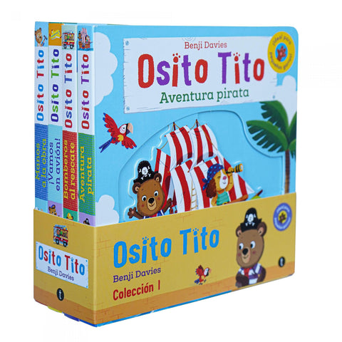 Pack Osito Tito 1 (4 Libros) - Benji Davis