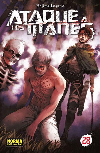 Ataque a los Titanes 28 - Hajime Isayama