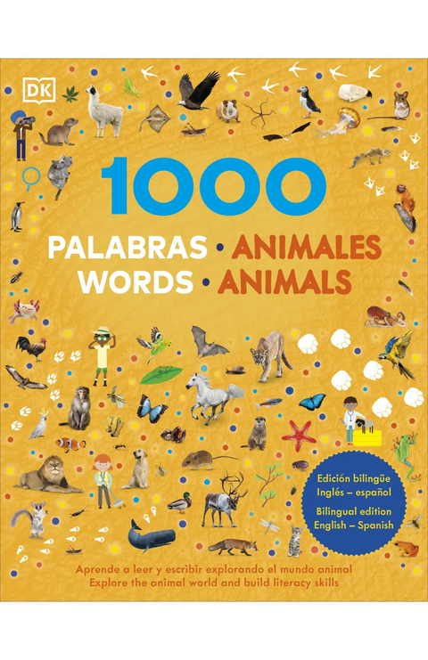 1000 palabras: Animales / 1000 Words: Animals - DK