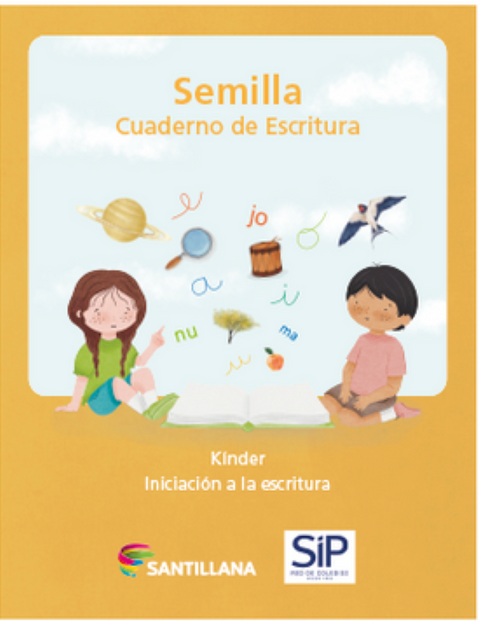 Cuaderno de escritura Kinder - SEMILLA