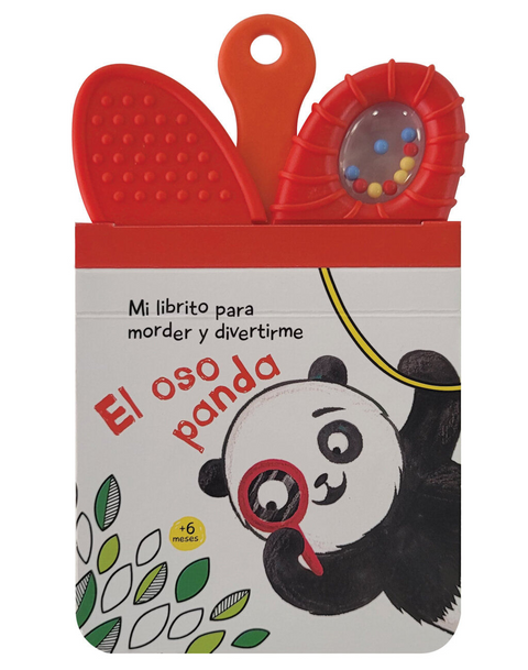 El oso panda: Mi librito para morder y divertirme