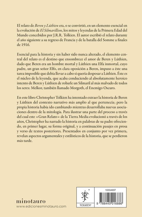 Beren y Lúthien - J. R. R. Tolkien