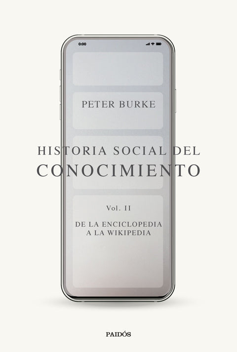 Historia social del conocimiento Vol. II - Peter Burke